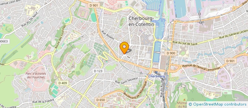 localisation de l'entreprise MONSIEUR THIERRY HURYN  CHERBOURG-EN-COTENTIN