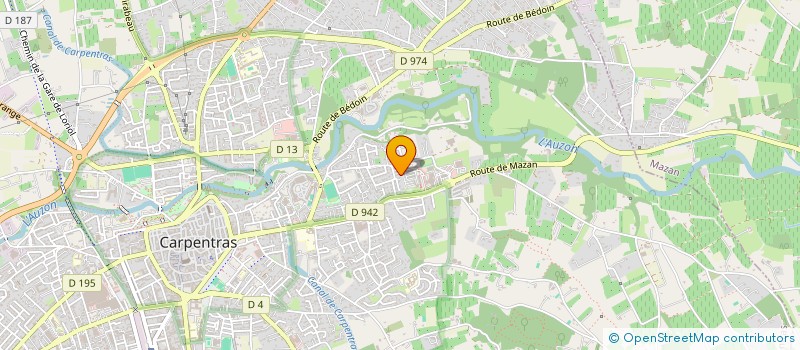 localisation de l'entreprise MONSIEUR THIERRY HUSSON à CARPENTRAS