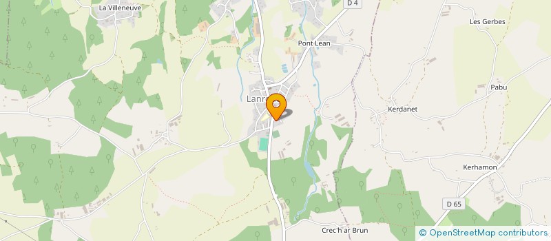 localisation de l'entreprise MONSIEUR THIERRY IDROLLE  LANRODEC