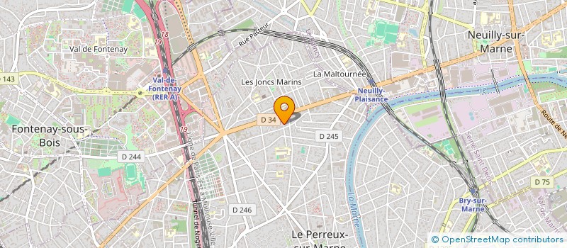 localisation de l'entreprise MONSIEUR THIERRY IGNECIOGLU  LE PERREUX-SUR-MARNE