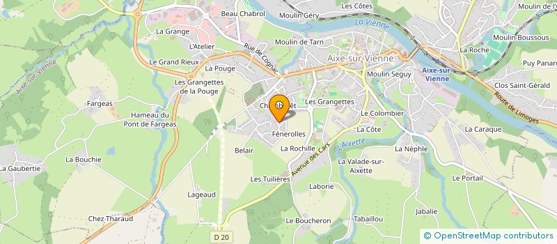 localisation de l'entreprise MONSIEUR THIERRY IMACABE à AIXE-SUR-VIENNE