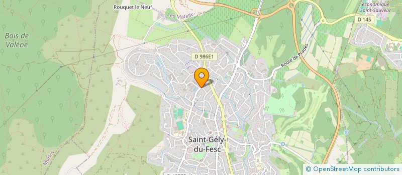 localisation de l'entreprise MONSIEUR THIERRY IMBERT à SAINT-GELY-DU-FESC