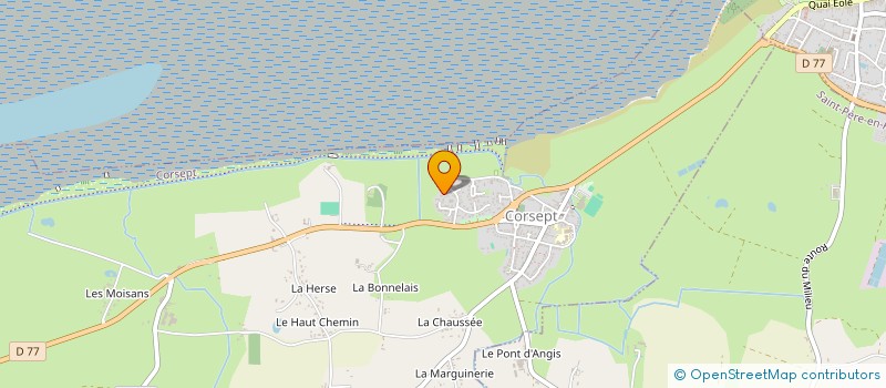 localisation de l'entreprise MONSIEUR THIERRY IRAGNE  CORSEPT