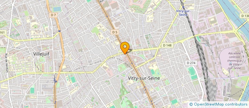 localisation de l'entreprise MONSIEUR THIERRY IRLES  VITRY-SUR-SEINE