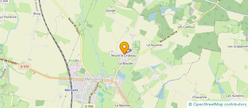 localisation de l'entreprise MONSIEUR THIERRY ISABEL  MERVANS