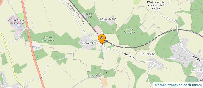 localisation de l'entreprise MONSIEUR THIERRY ISABELLE  LE VIEIL-EVREUX