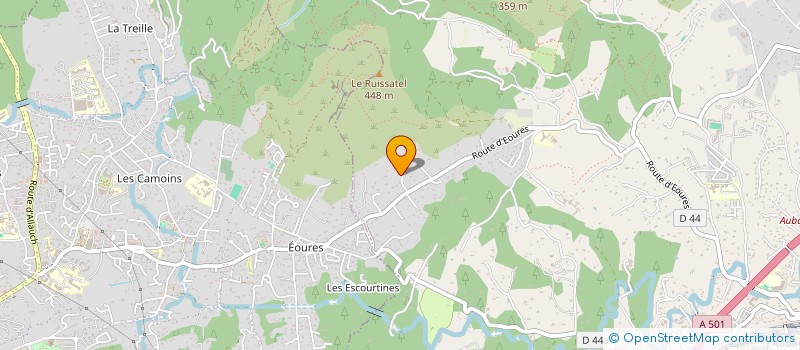 localisation de l'entreprise MONSIEUR THIERRY IVALDI à AUBAGNE