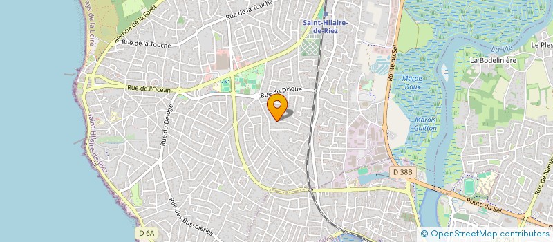 localisation de l'entreprise MONSIEUR THIERRY IVARS  SAINT-HILAIRE-DE-RIEZ