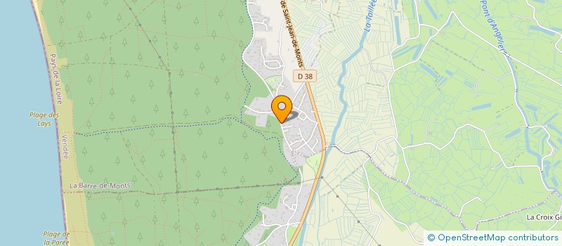 localisation de l'entreprise MONSIEUR THIERRY JACOB  LA BARRE-DE-MONTS