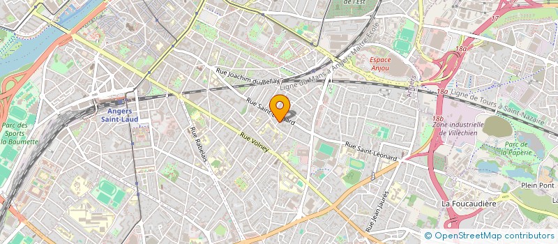 localisation de l'entreprise MONSIEUR THIERRY JACQUES-JEAN à ANGERS