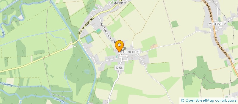 localisation de l'entreprise MONSIEUR THIERRY JACQUET à BLERANCOURT