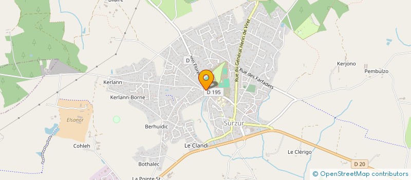 localisation de l'entreprise MONSIEUR THIERRY JAJOLET  SURZUR