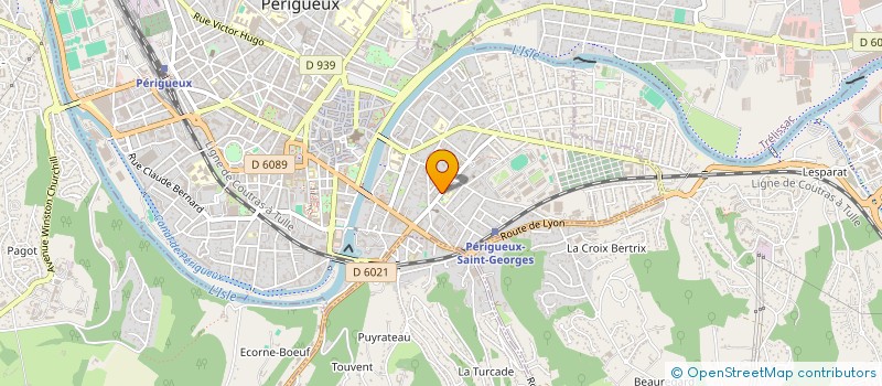 localisation de l'entreprise MONSIEUR THIERRY JALLET à PERIGUEUX