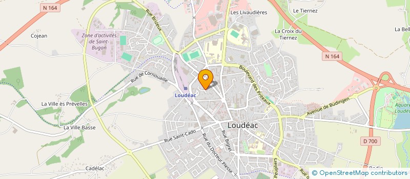 localisation de l'entreprise MONSIEUR THIERRY JAMBON à LOUDEAC