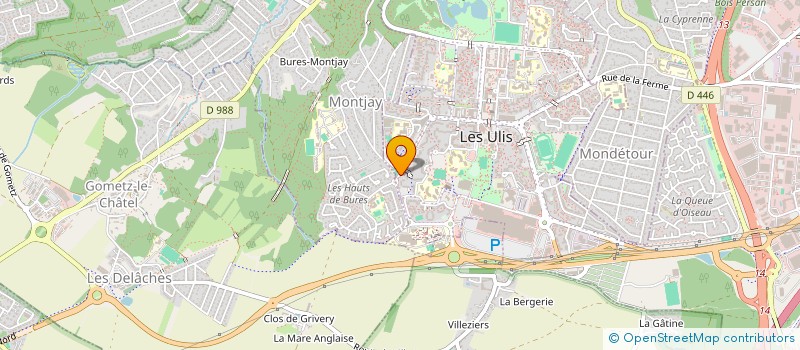 localisation de l'entreprise MONSIEUR THIERRY JAMET à LES ULIS