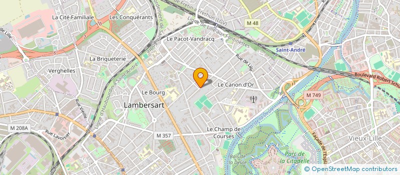 localisation de l'entreprise MONSIEUR THIERRY JARIJOU à LAMBERSART