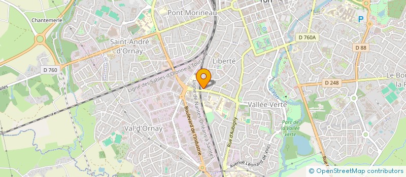 localisation de l'entreprise MONSIEUR THIERRY JEAN à LA ROCHE-SUR-YON
