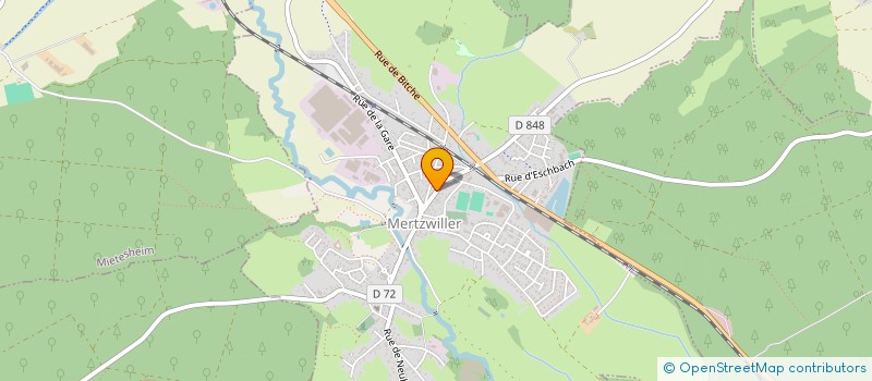 localisation de l'entreprise MONSIEUR THIERRY JEANDIDIER  MERTZWILLER