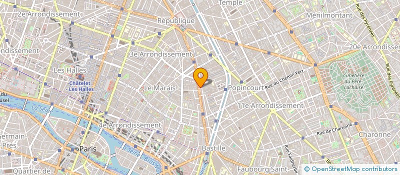 localisation de l'entreprise MONSIEUR THIERRY JEANNEY  PARIS