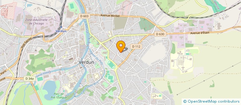 localisation de l'entreprise MONSIEUR THIERRY JEANNON à VERDUN