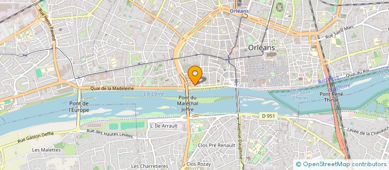 localisation de l'entreprise MONSIEUR THIERRY JEANSON  ORLEANS