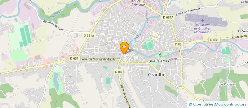 localisation de l'entreprise MONSIEUR THIERRY JEANTET  GRAULHET