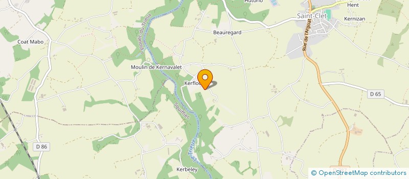 localisation de l'entreprise MONSIEUR THIERRY JEGOUIC à PLOUEC DU TRIEUX