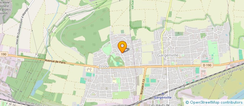 localisation de l'entreprise MONSIEUR THIERRY JEZEQUEL  ISSOU