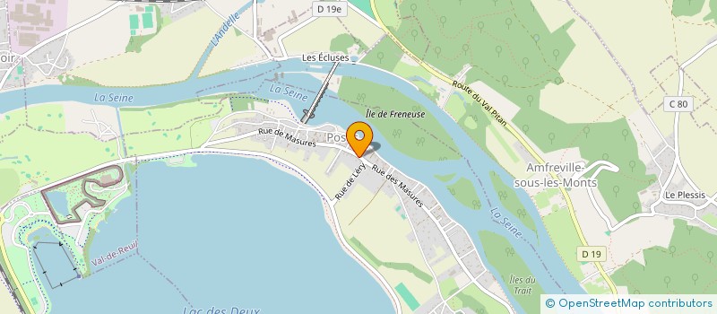 localisation de l'entreprise MONSIEUR THIERRY JIMONET  POSES