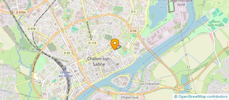 localisation de l'entreprise MONSIEUR THIERRY JOACHIM  CHALON-SUR-SAONE