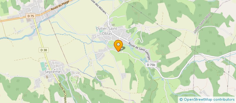 localisation de l'entreprise MONSIEUR THIERRY JOCTEUR  OYTIER-SAINT-OBLAS