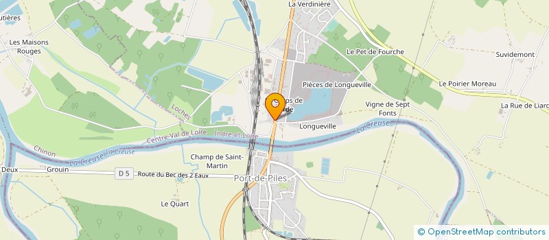 localisation de l'entreprise MONSIEUR THIERRY JOFFARD  LA CELLE-SAINT-AVANT