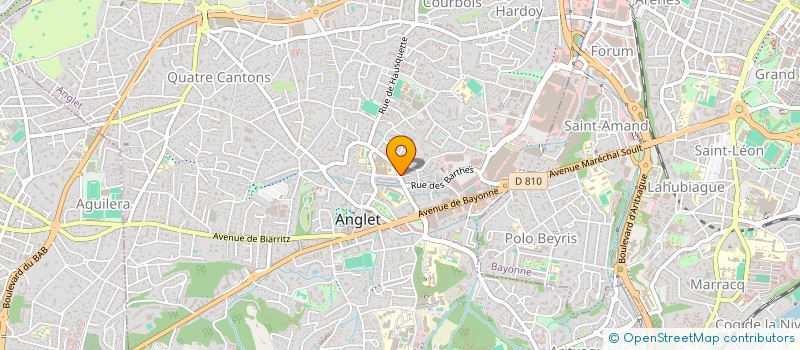 localisation de l'entreprise MONSIEUR THIERRY JOLY  ANGLET