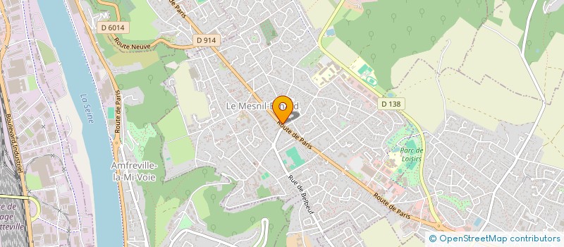 localisation de l'entreprise MONSIEUR THIERRY JORET  LE MESNIL-ESNARD