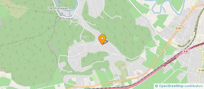 localisation de l'entreprise MONSIEUR THIERRY JOSEPH-AUGUSTE  VIDAUBAN