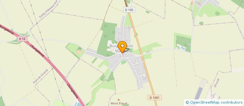 localisation de l'entreprise MONSIEUR THIERRY JOSSE  BUIGNY-SAINT-MACLOU