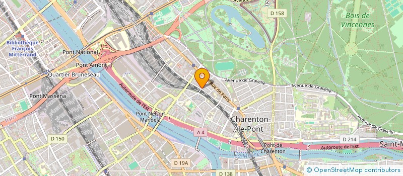 localisation de l'entreprise MONSIEUR THIERRY JOST  CHARENTON-LE-PONT