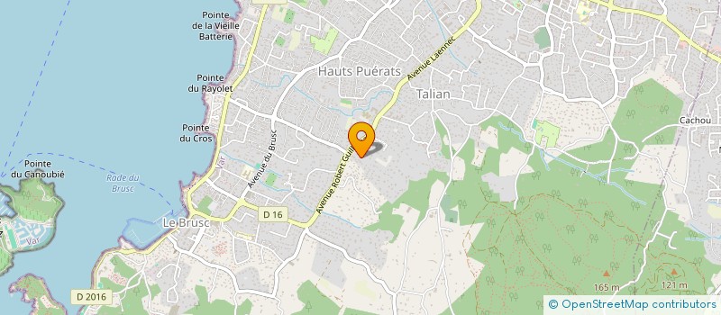 localisation de l'entreprise MONSIEUR THIERRY JOUANIN à SIX-FOURS-LES-PLAGES