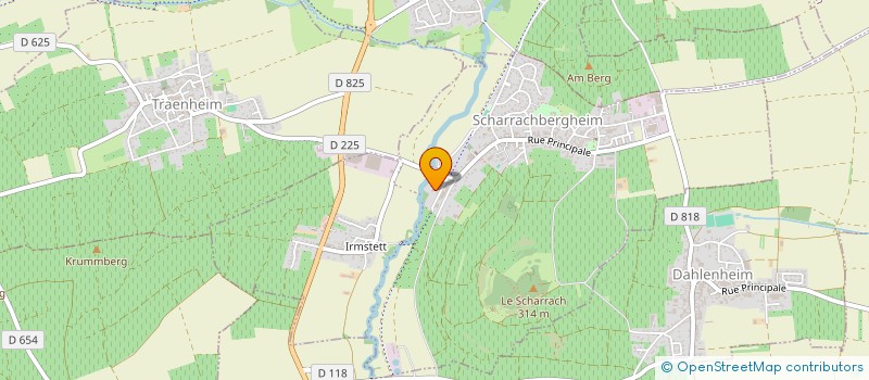localisation de l'entreprise MONSIEUR THIERRY JOUANLANNE  SCHARRACHBERGHEIM-IRMSTETT