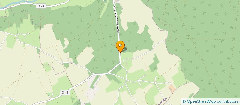 localisation de l'entreprise MONSIEUR THIERRY JOUENNE  FONTAINE-L'ABBE