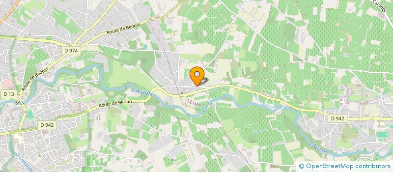 localisation de l'entreprise MONSIEUR THIERRY JOURDAIN à MAZAN
