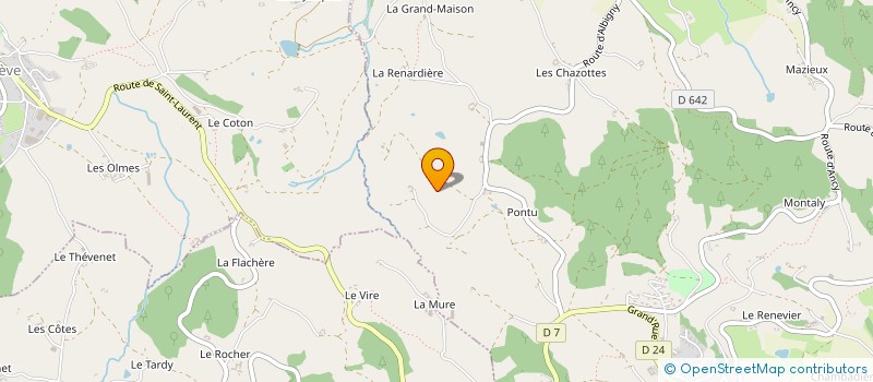 localisation de l'entreprise MONSIEUR THIERRY JUAN  MONTROTTIER