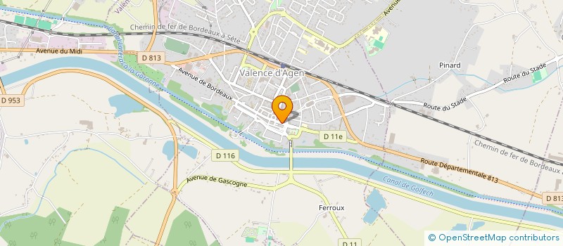 localisation de l'entreprise MONSIEUR THIERRY JUANICO à VALENCE