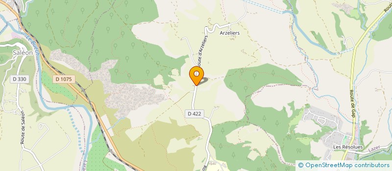 localisation de l'entreprise MONSIEUR THIERRY JUGLAIR  LARAGNE-MONTEGLIN