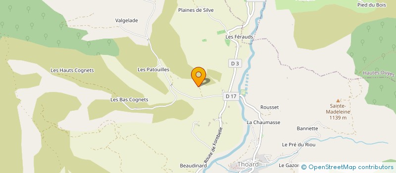 localisation de l'entreprise MONSIEUR THIERRY JULIEN  THOARD