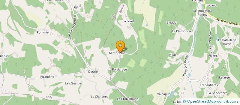 localisation de l'entreprise MONSIEUR THIERRY JULLION  BUSSAC