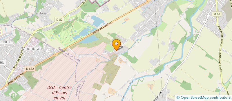 localisation de l'entreprise MONSIEUR THIERRY JUSSAUME  PLAISANCE-DU-TOUCH