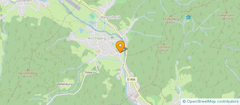 localisation de l'entreprise MONSIEUR THIERRY KAUFMANN à KIRCHBERG