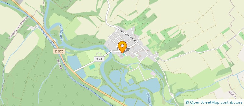 localisation de l'entreprise MONSIEUR THIERRY KLEIN  TONNOY