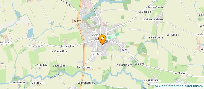 localisation de l'entreprise MONSIEUR THIERRY KLEIN  MOISDON-LA-RIVIERE